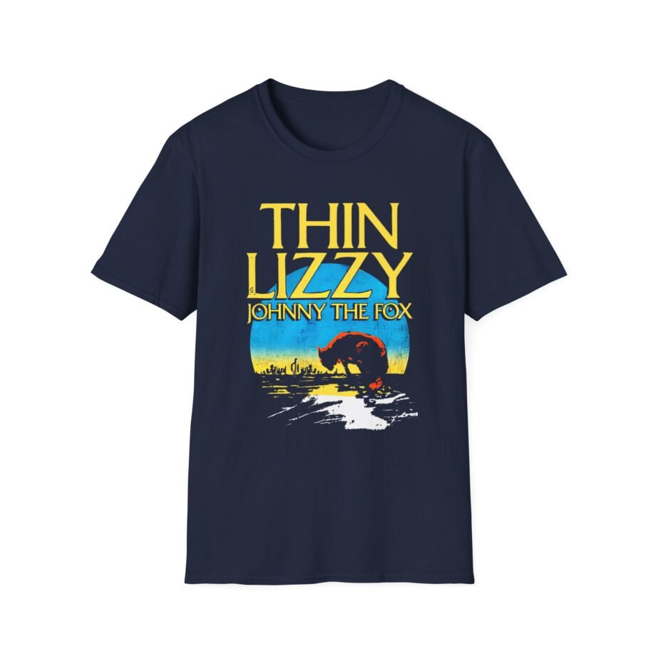 Thin Lizzy Johnny the Fox Sun Unisex Softstyle T-Shirt