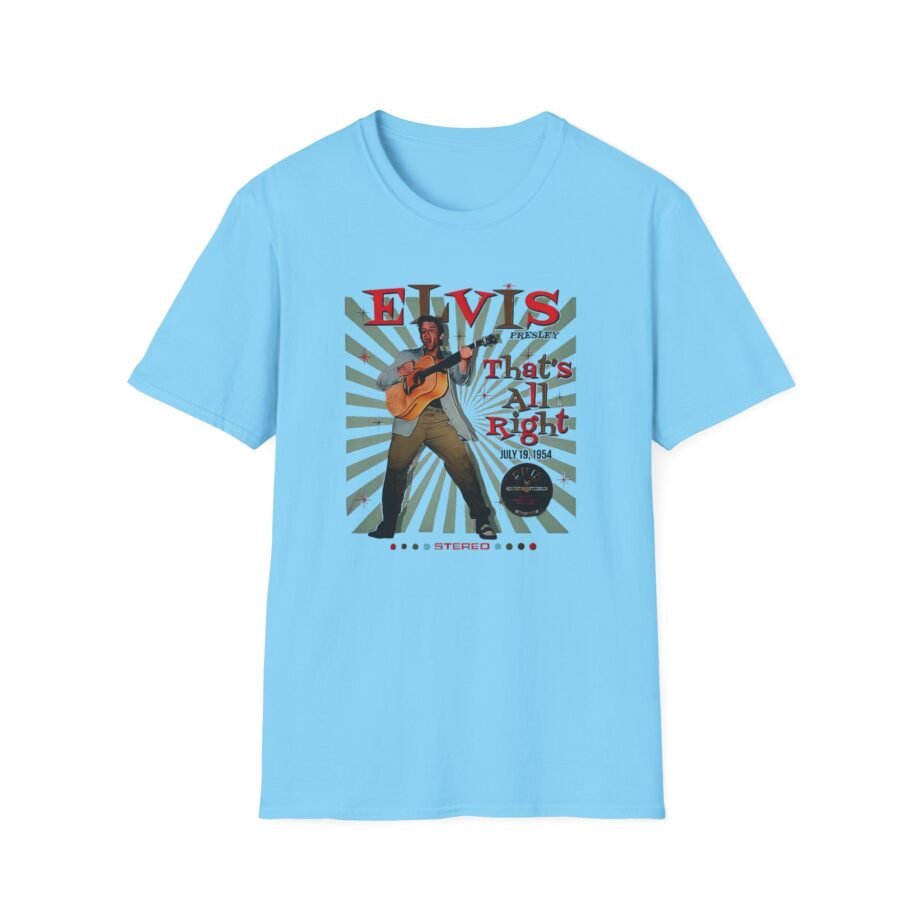 Sun Records Elvis That's All Right Unisex Softstyle T-Shirt