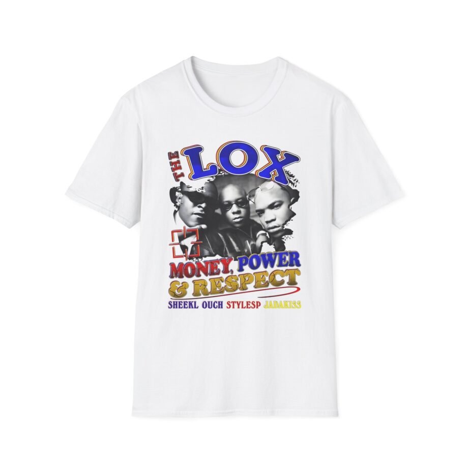 The Lox Money, Power & Respect Unisex Softstyle T-Shirt