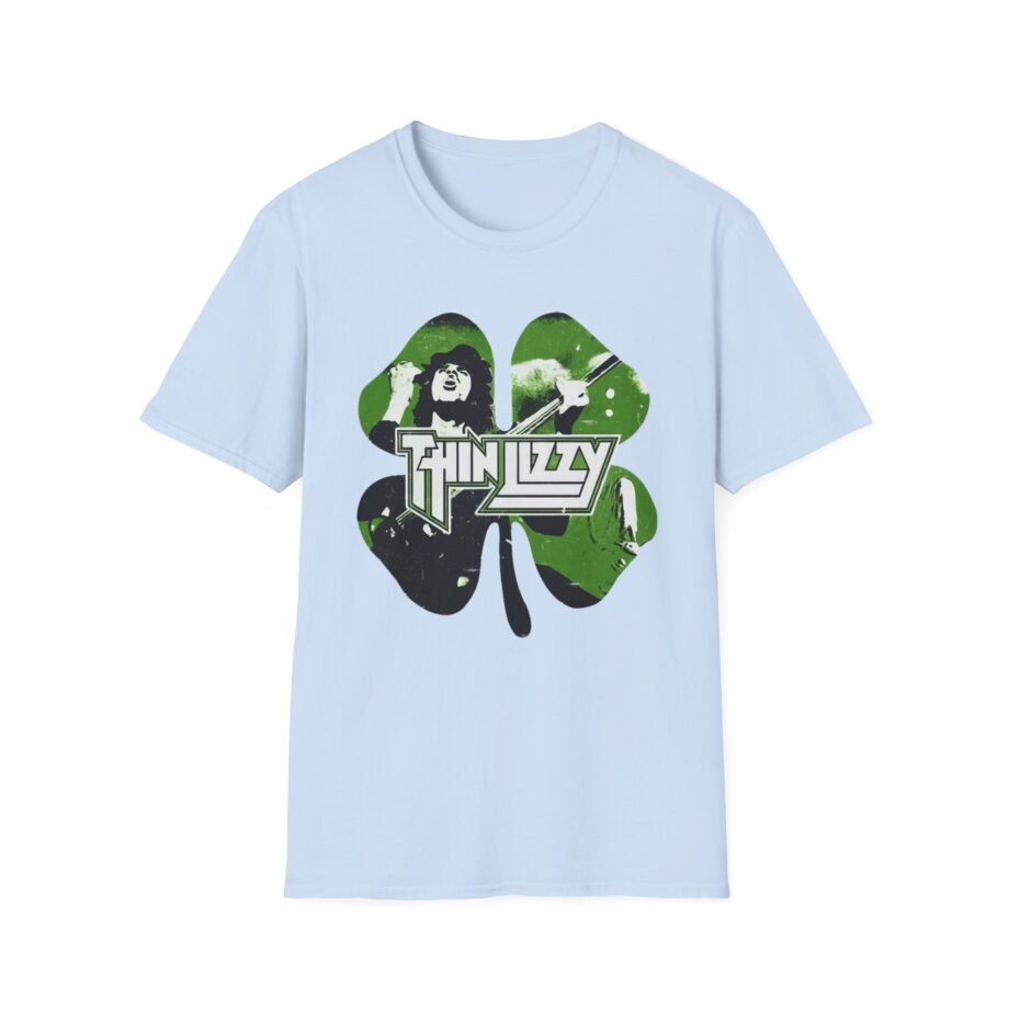 Thin Lizzy Shamrock Unisex Softstyle T-Shirt
