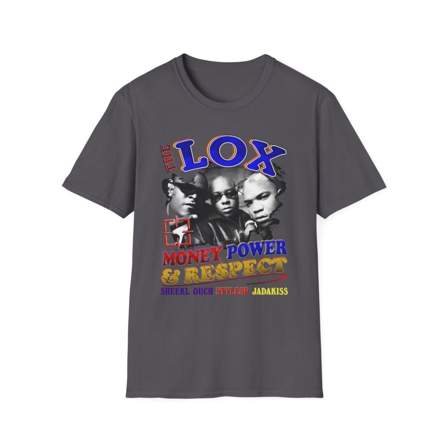 The Lox Money, Power & Respect Unisex Softstyle T-Shirt