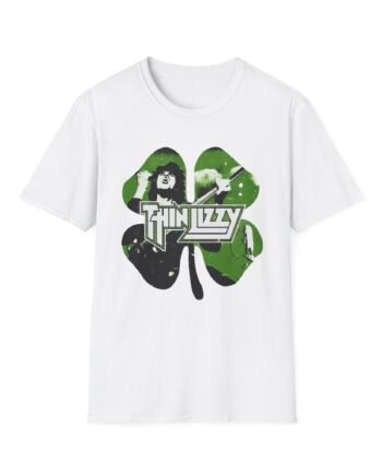 Thin Lizzy Shamrock Unisex Softstyle T-Shirt