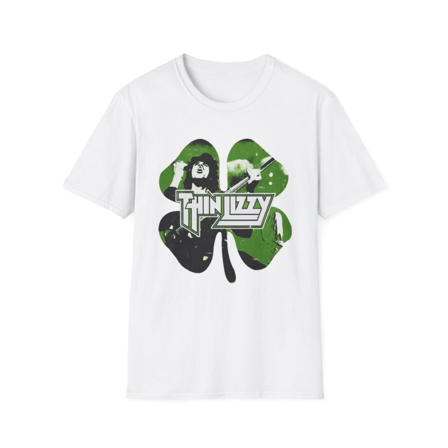 Thin Lizzy Shamrock Unisex Softstyle T-Shirt