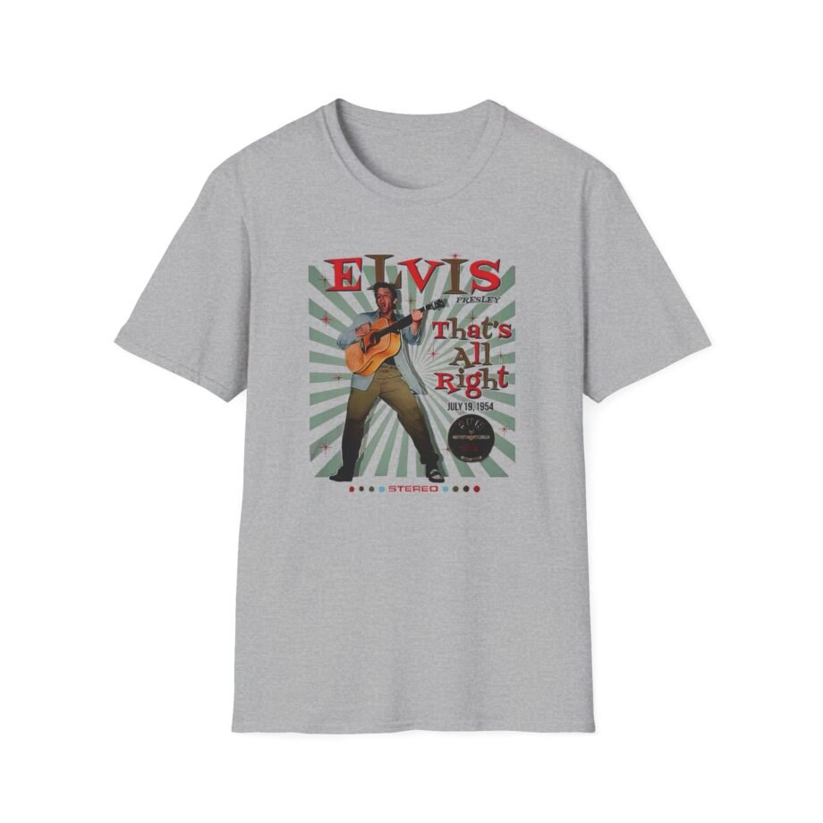 Sun Records Elvis That's All Right Unisex Softstyle T-Shirt