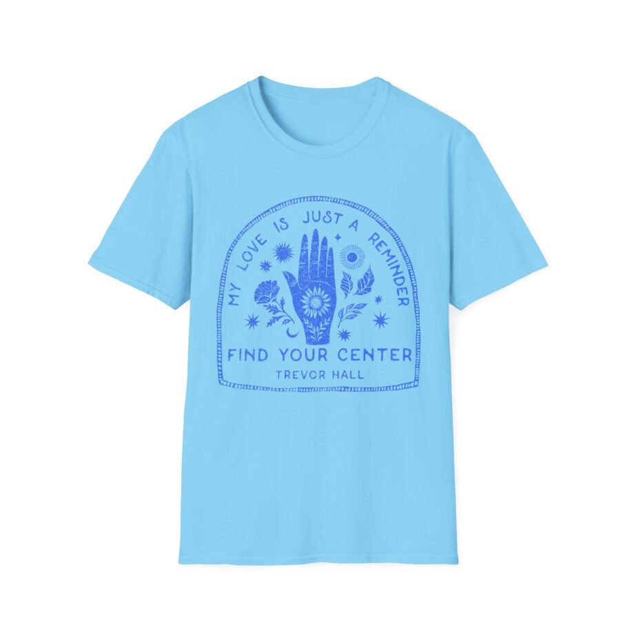 Trevor Hall Find Your Center Unisex Softstyle T-Shirt