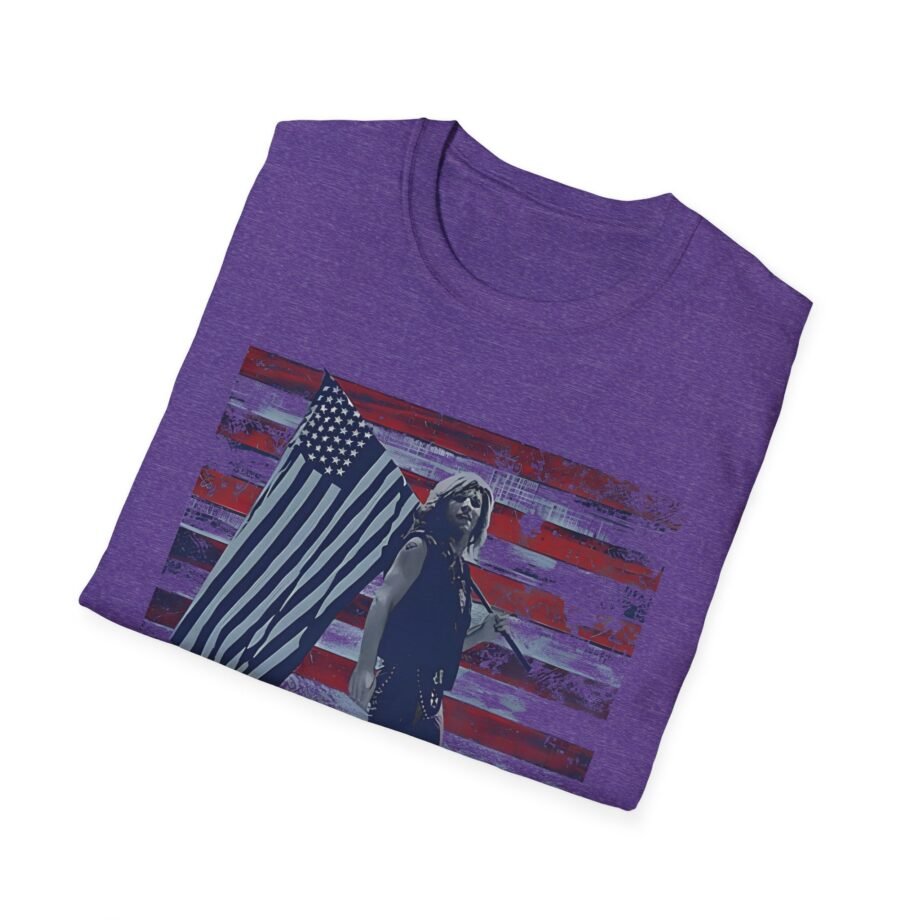 Bon Jovi American Flag Unisex Softstyle T-Shirt
