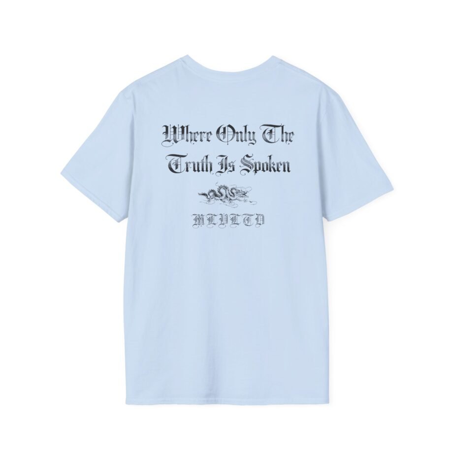 Malevolence Where Only the Truth is Spoken Unisex Softstyle T-Shirt