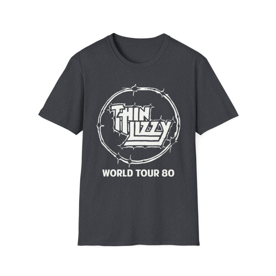 Thin Lizzy World Tour 80 Unisex Softstyle T-Shirt