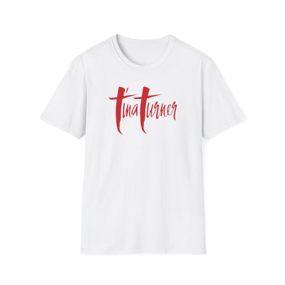 Tina Turner Logo Unisex Softstyle T-Shirt