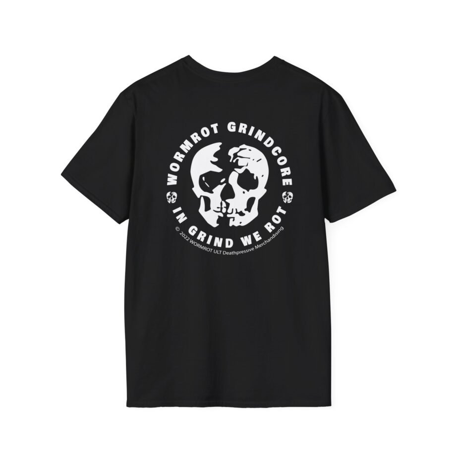 Wormrot in Grind We Rot Unisex Softstyle T-Shirt