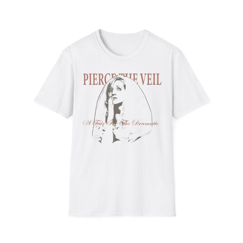 Pierce the Veil a Flair for the Dramatic Crying Bride Unisex Softstyle T-Shirt