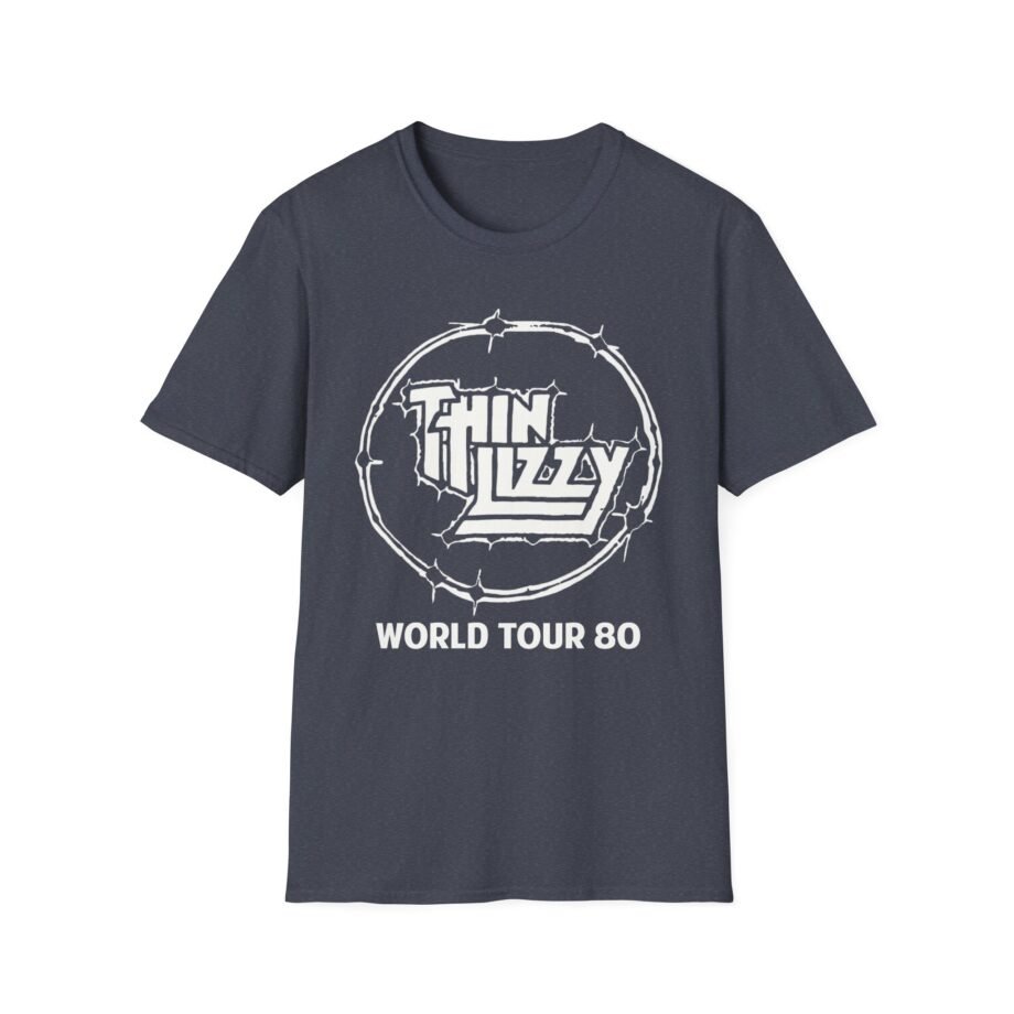 Thin Lizzy World Tour 80 Unisex Softstyle T-Shirt