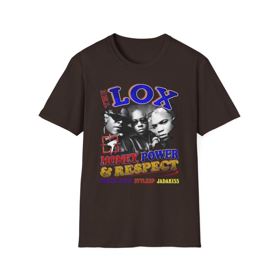 The Lox Money, Power & Respect Unisex Softstyle T-Shirt