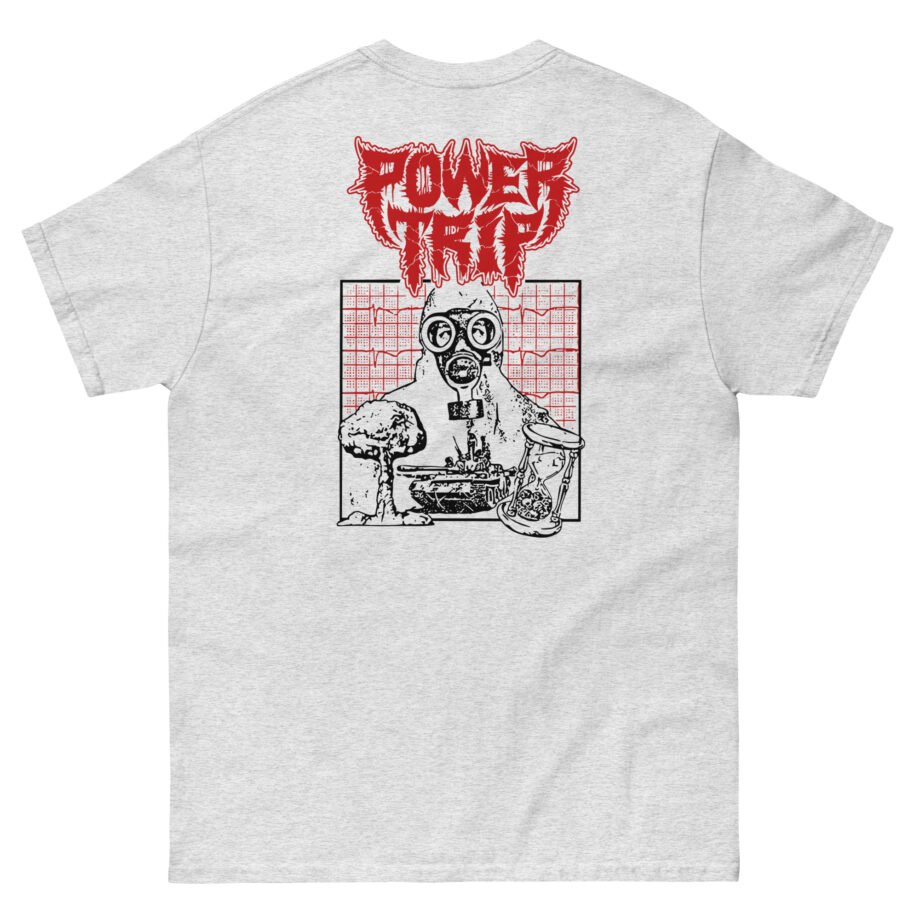 Power Trip Gas Mask Unisex classic tee