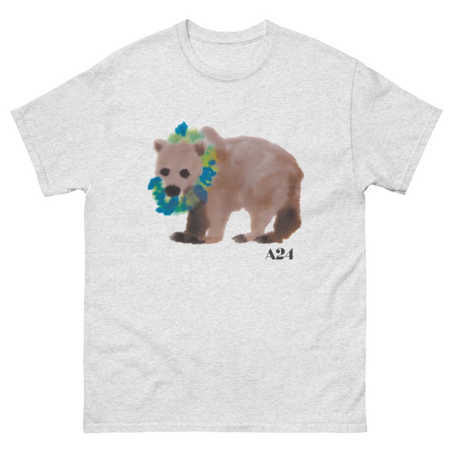 A24 X Rop Van Mierlo Bear Watercolor Unisex classic tee