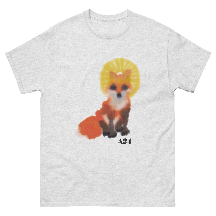 A24 X Rop Van Mierlo Fox Watercolor Unisex classic tee