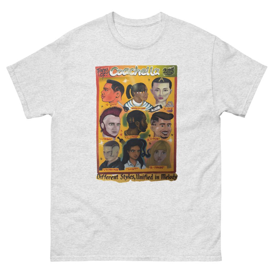 Coachella Jordan Bentley x Coachella Hair Unisex classic tee