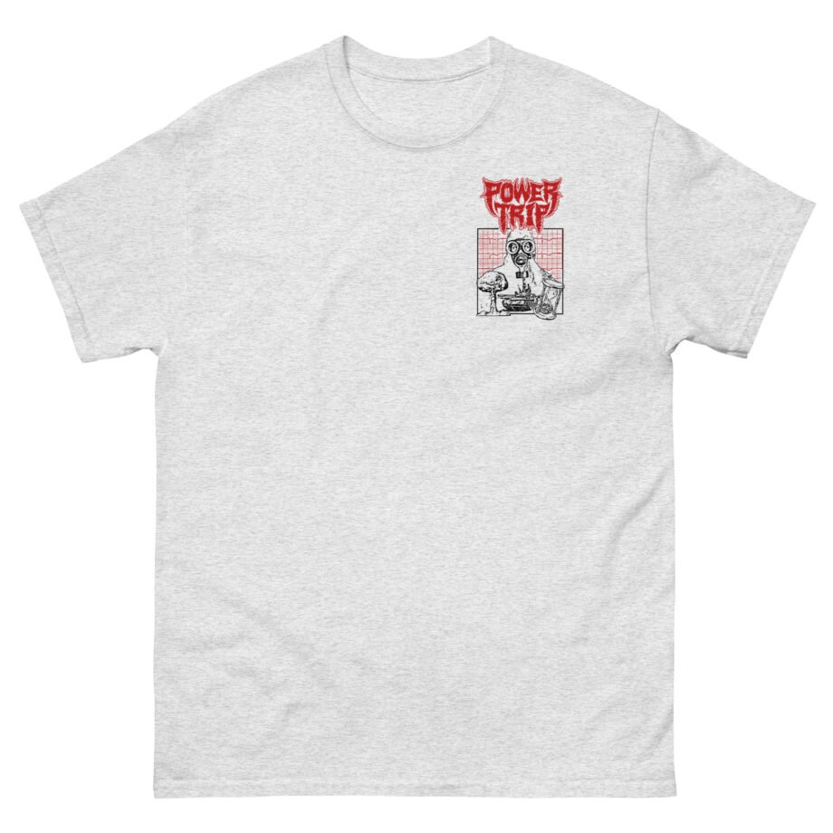 Power Trip Gas Mask Unisex classic tee
