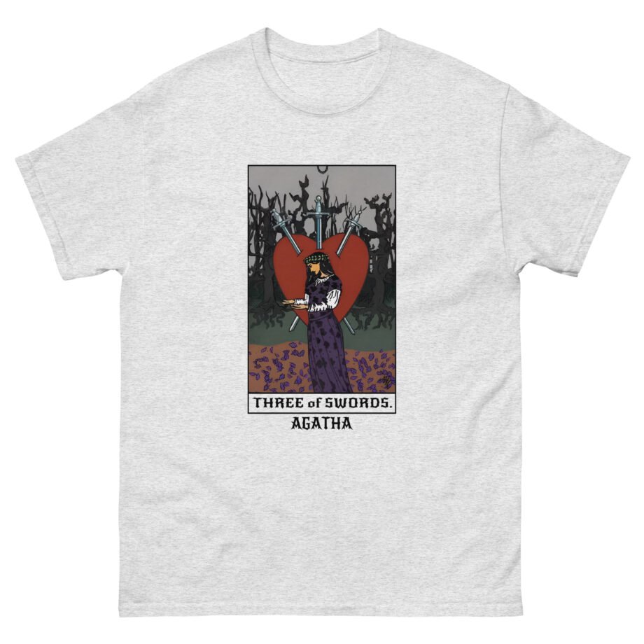 Marvel Agatha Three of Swords Tarot Unisex classic tee