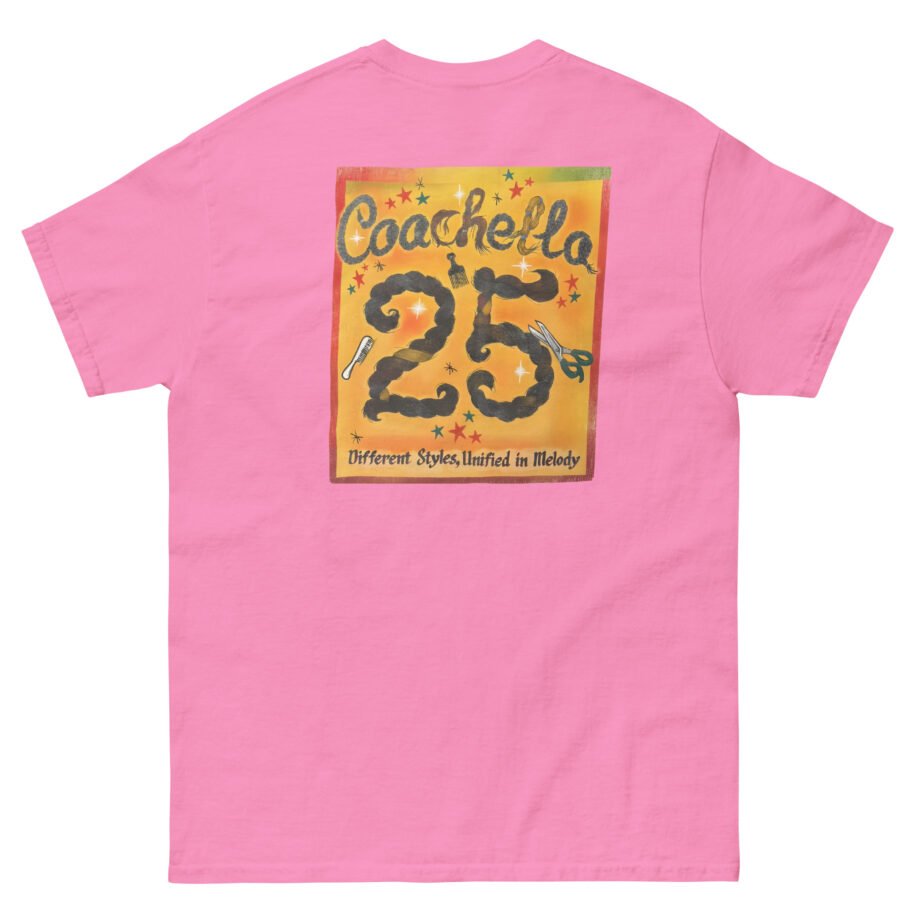Coachella Jordan Bentley x Coachella Hair Unisex classic tee