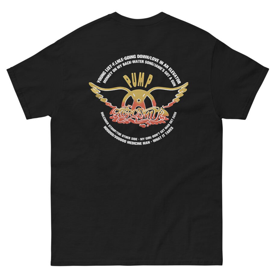Aerosmith Pump Tracklist Unisex classic tee