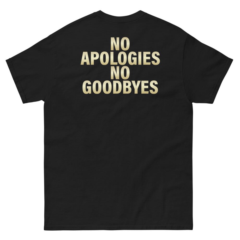 Spite No Apologies Foil Unisex classic tee