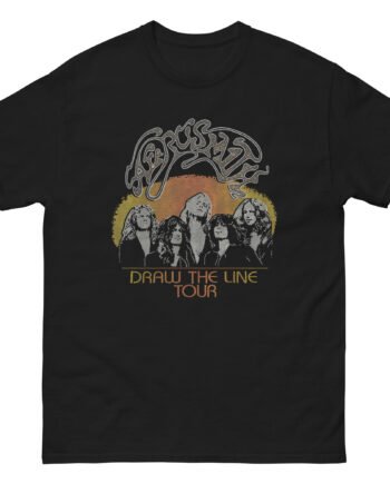 Aerosmith Draw the Line in Concert Unisex classic tee