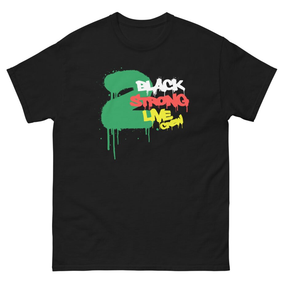 2 Black Strong Live Crew Unisex classic tee