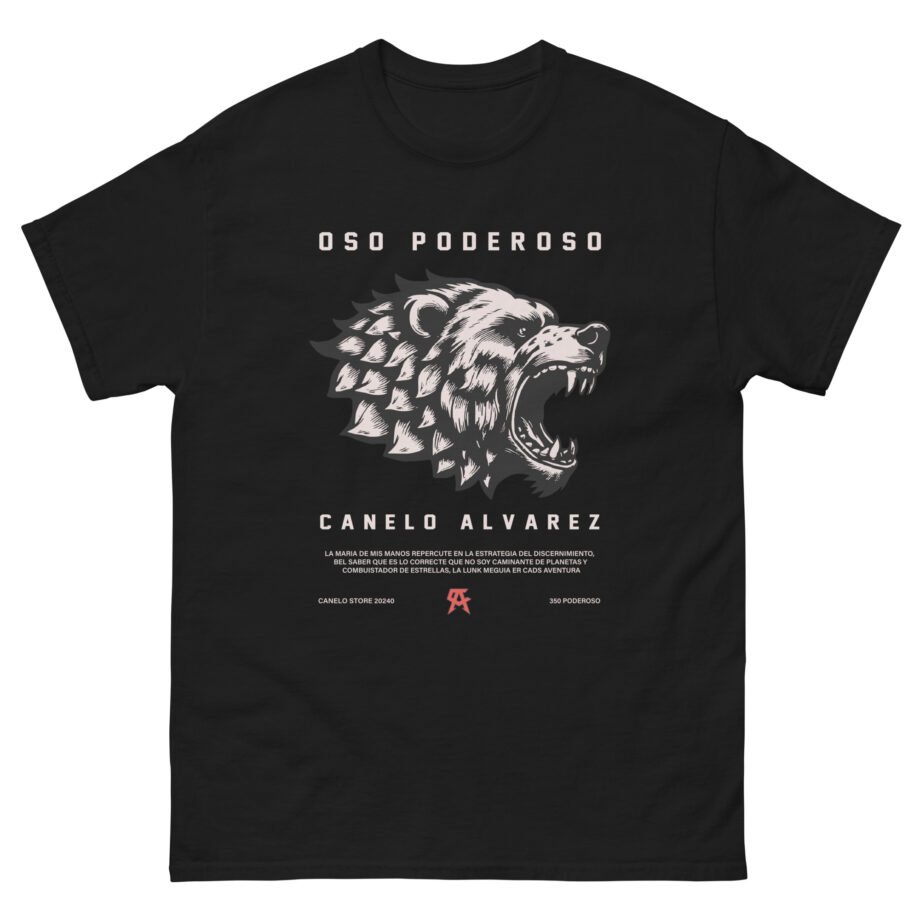 Canelo Oso Empoderado Unisex classic tee