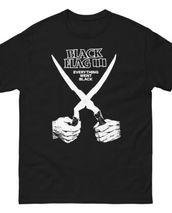 Black Flag Everything Went Unisex classic tee