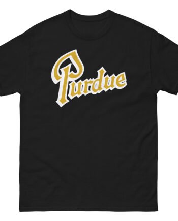 Purdue Drum Script Unisex classic tee