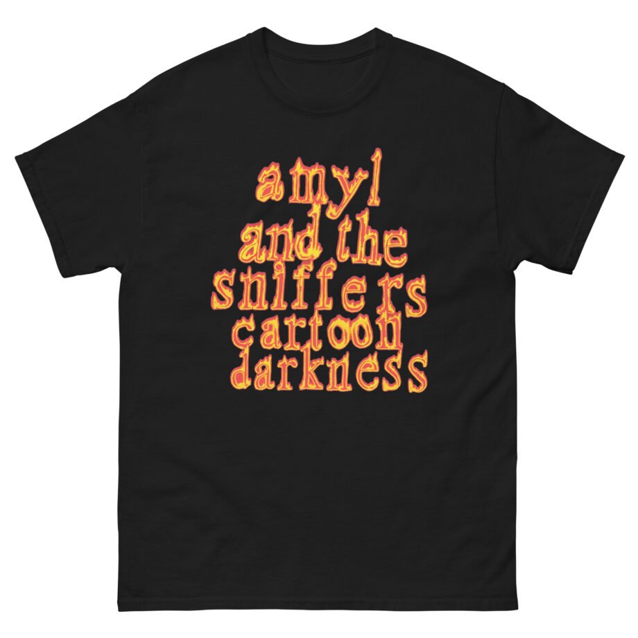 Amyl and the Sniffers Cartoon Darkness Unisex classic tee
