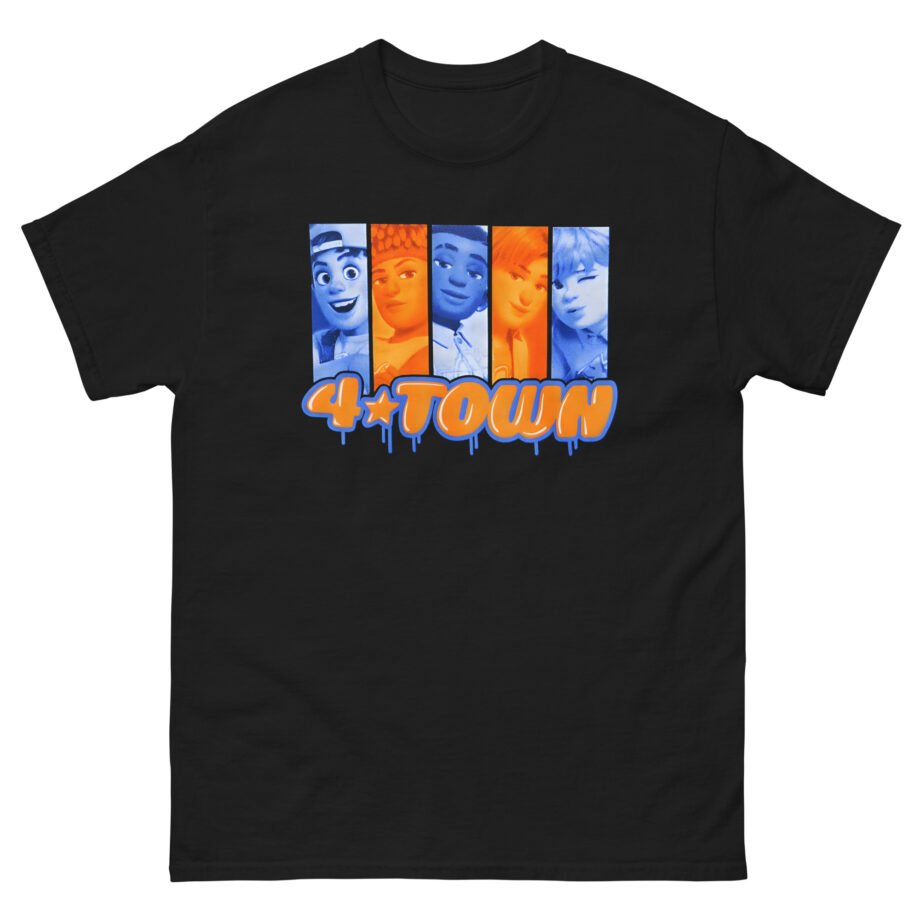 4town Spray Blocks Unisex classic tee