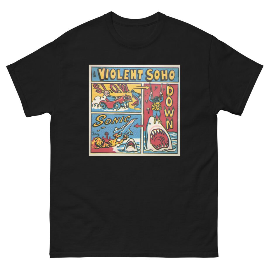 Violent Soho Slow Down Sonic Unisex classic tee