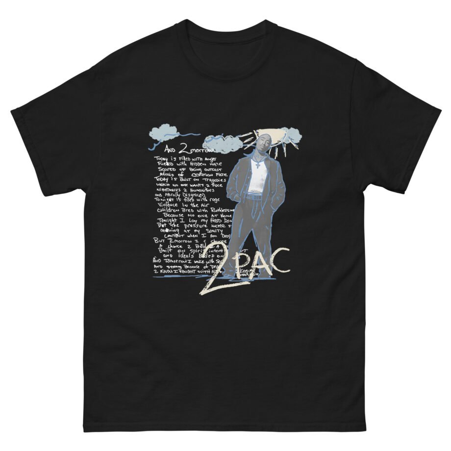 2pac and 2morrow Notebook Unisex classic tee
