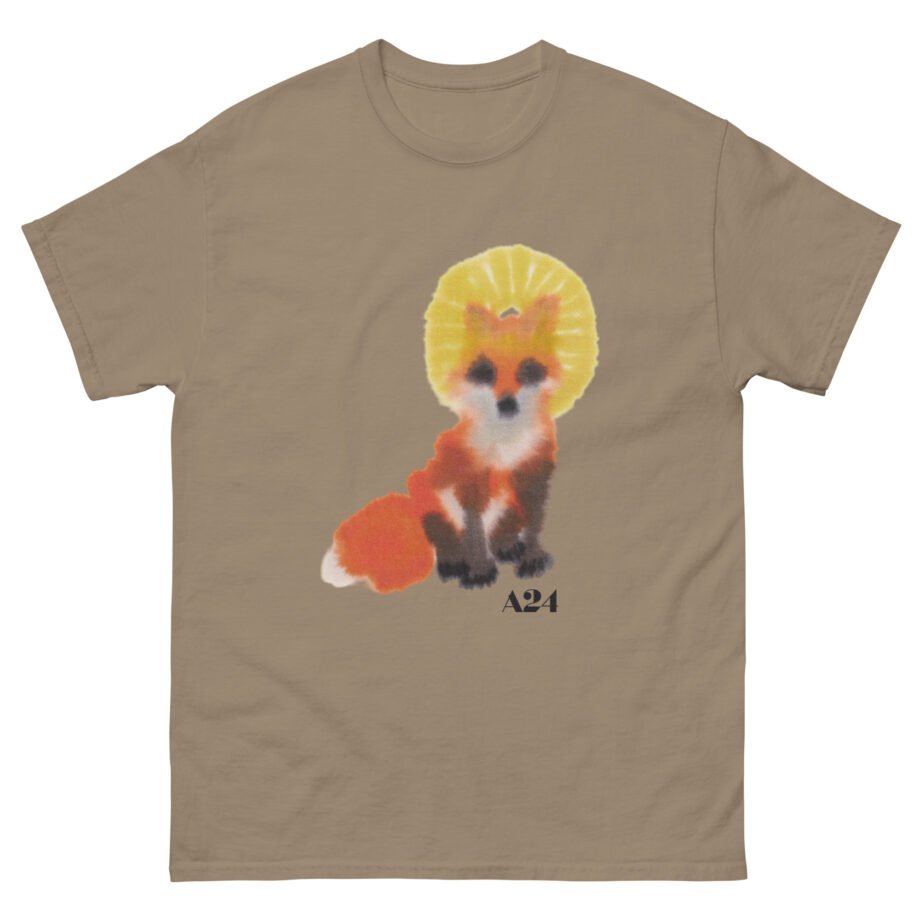 A24 X Rop Van Mierlo Fox Watercolor Unisex classic tee