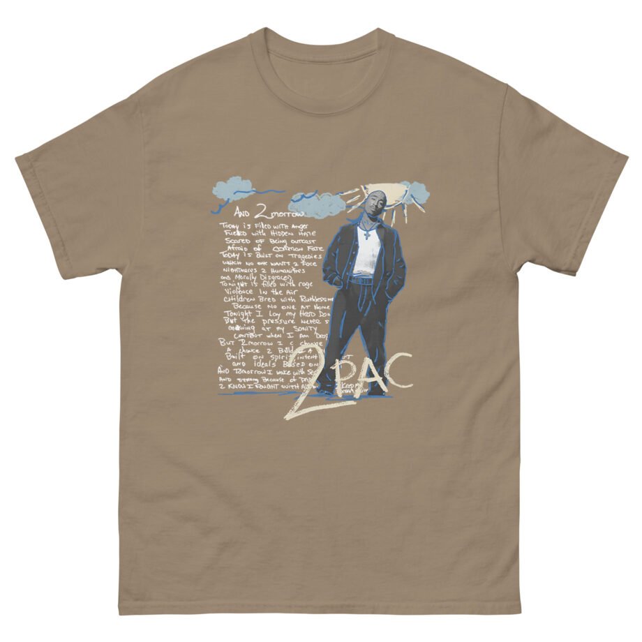 2pac and 2morrow Notebook Unisex classic tee