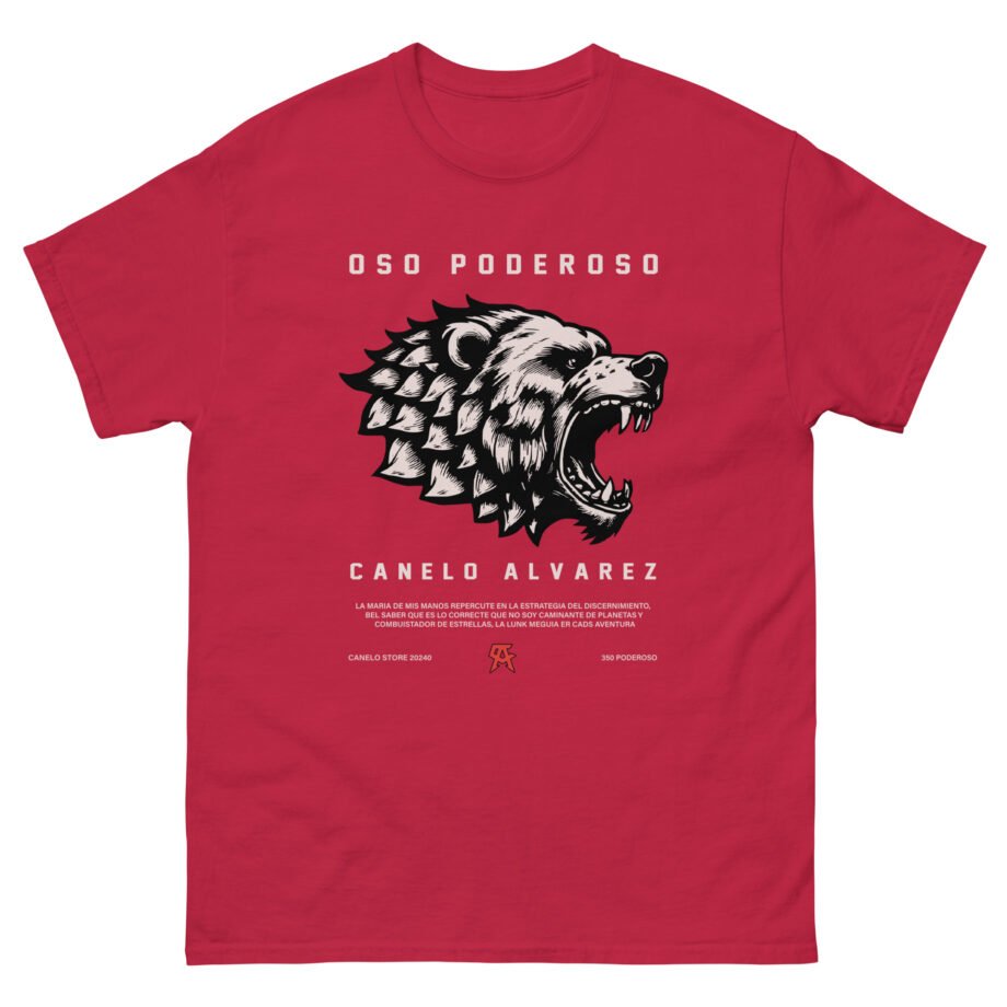 Canelo Oso Empoderado Unisex classic tee