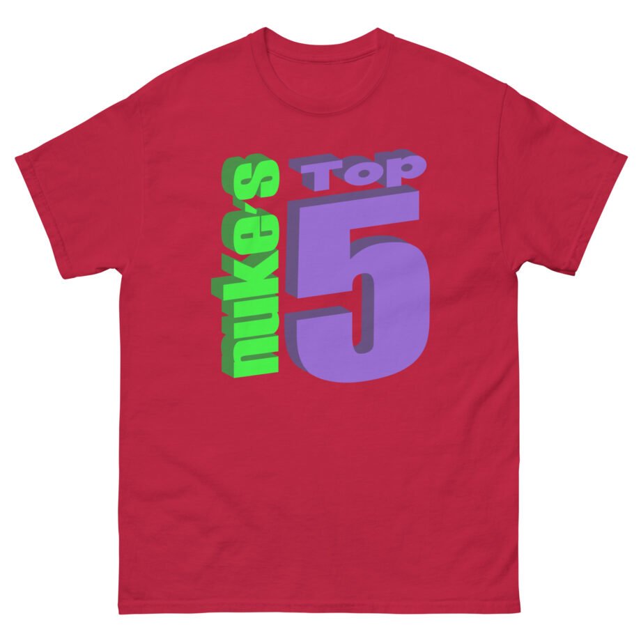 Nukestop5 Checklist Unisex classic tee