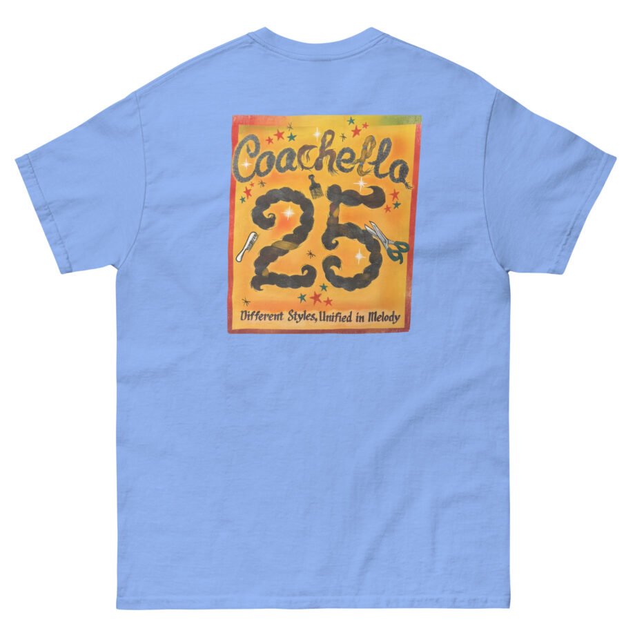 Coachella Jordan Bentley x Coachella Hair Unisex classic tee