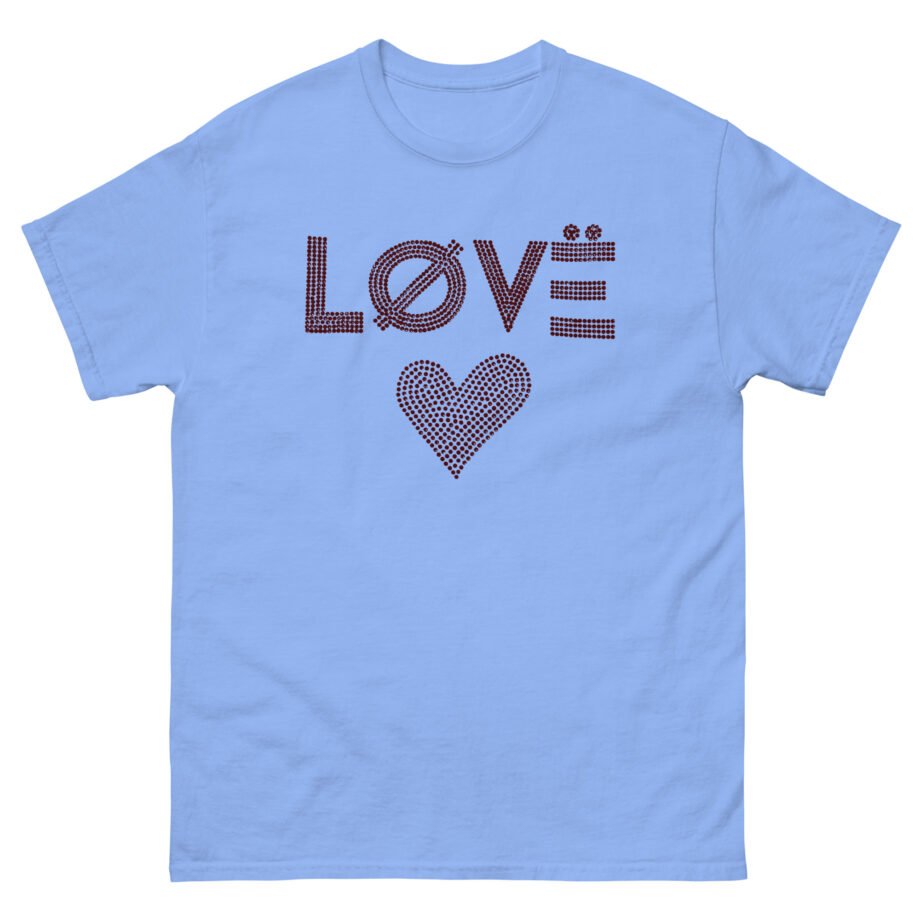 Aaron Carter Bling LØVË Unisex classic tee