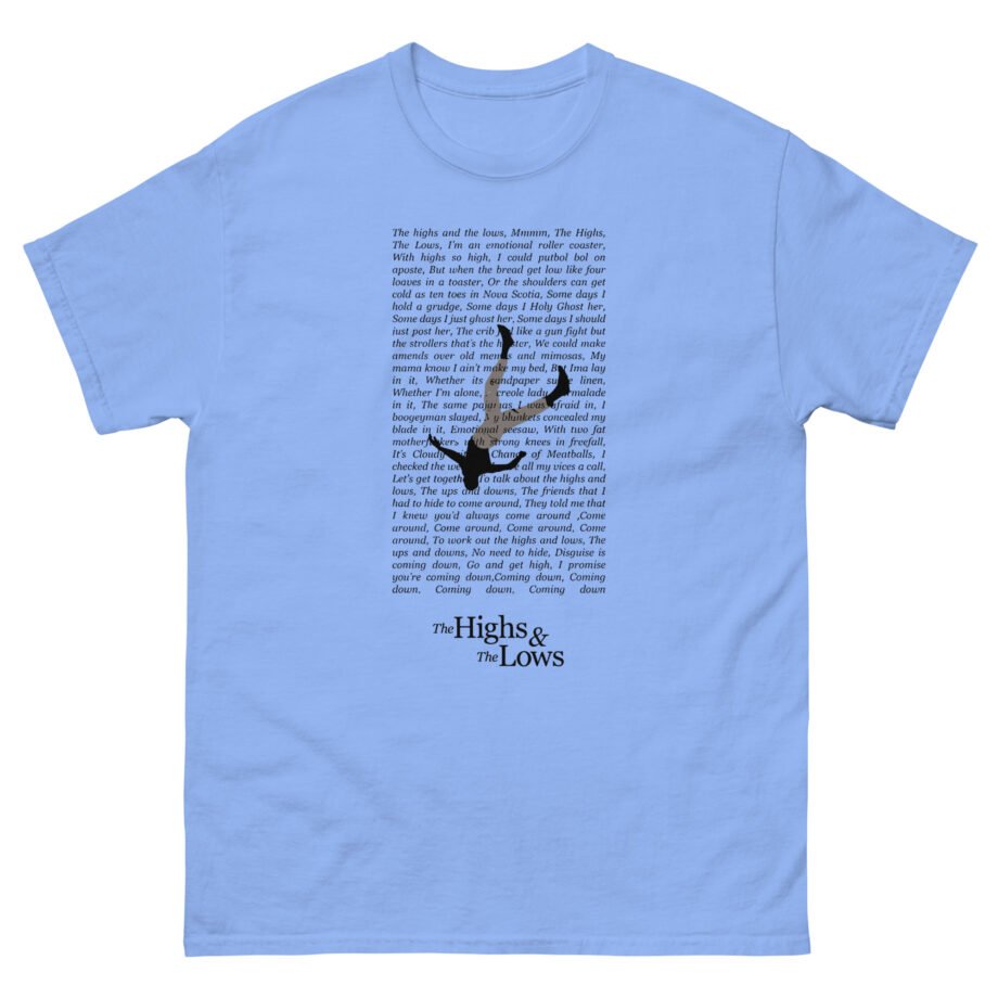 Chance the Rapper the Highs and the Lows Poetic Unisex classic tee
