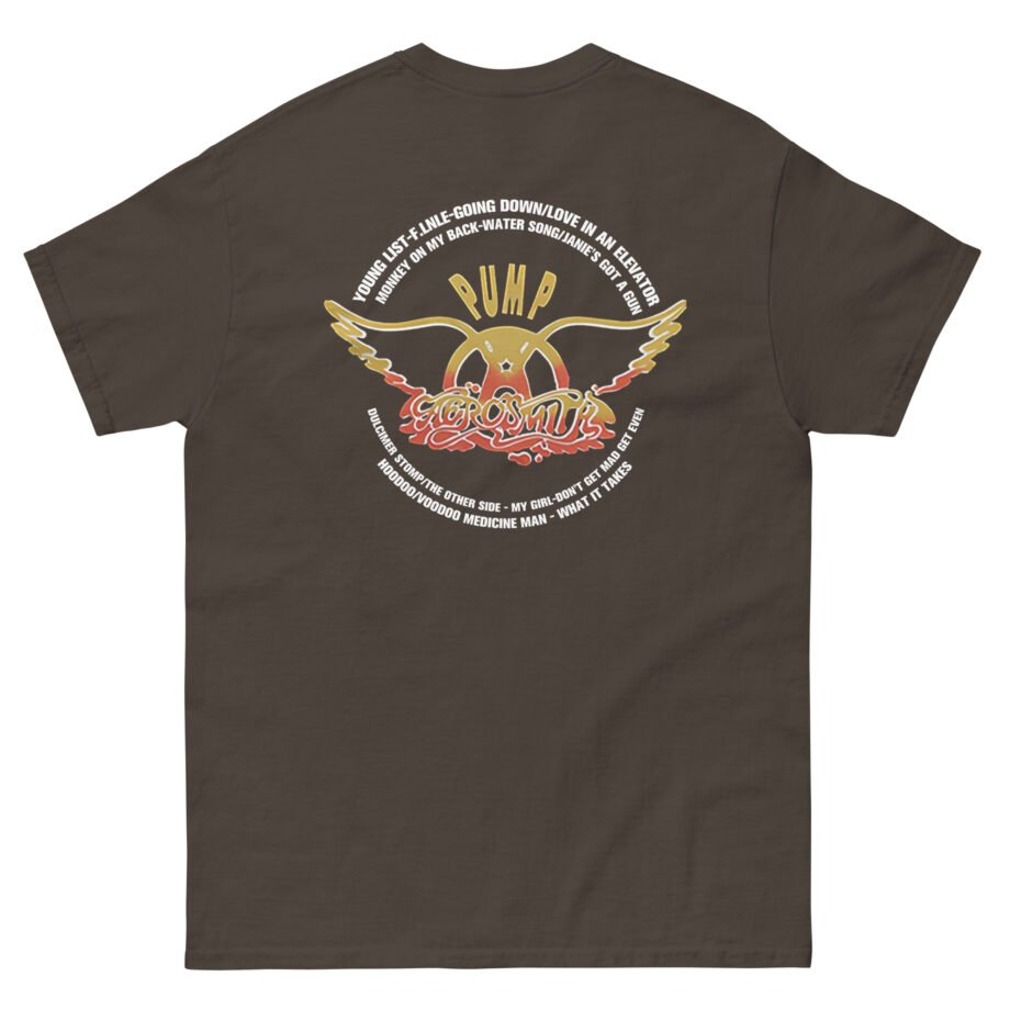 Aerosmith Pump Tracklist Unisex classic tee