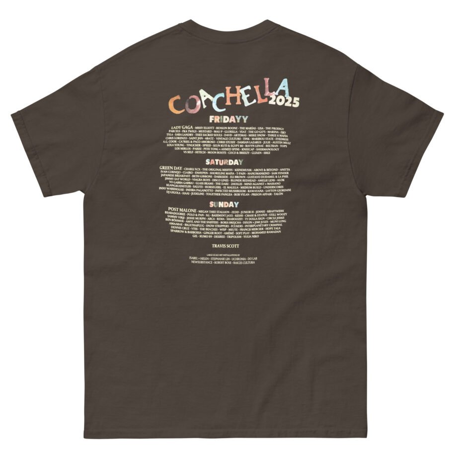 Coachella Poppies Unisex classic tee