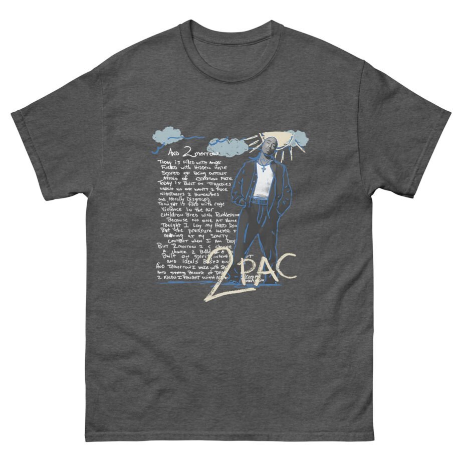2pac and 2morrow Notebook Unisex classic tee