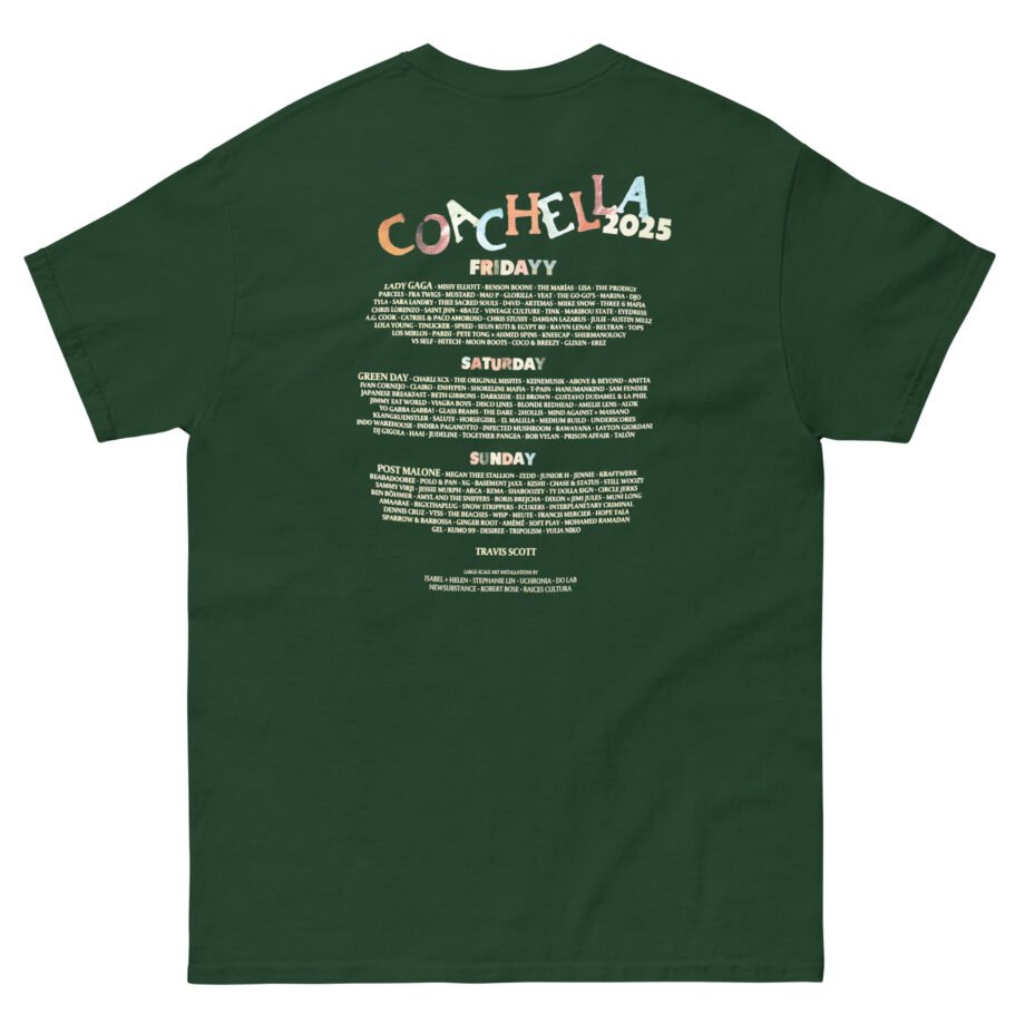 Coachella Poppies Unisex classic tee