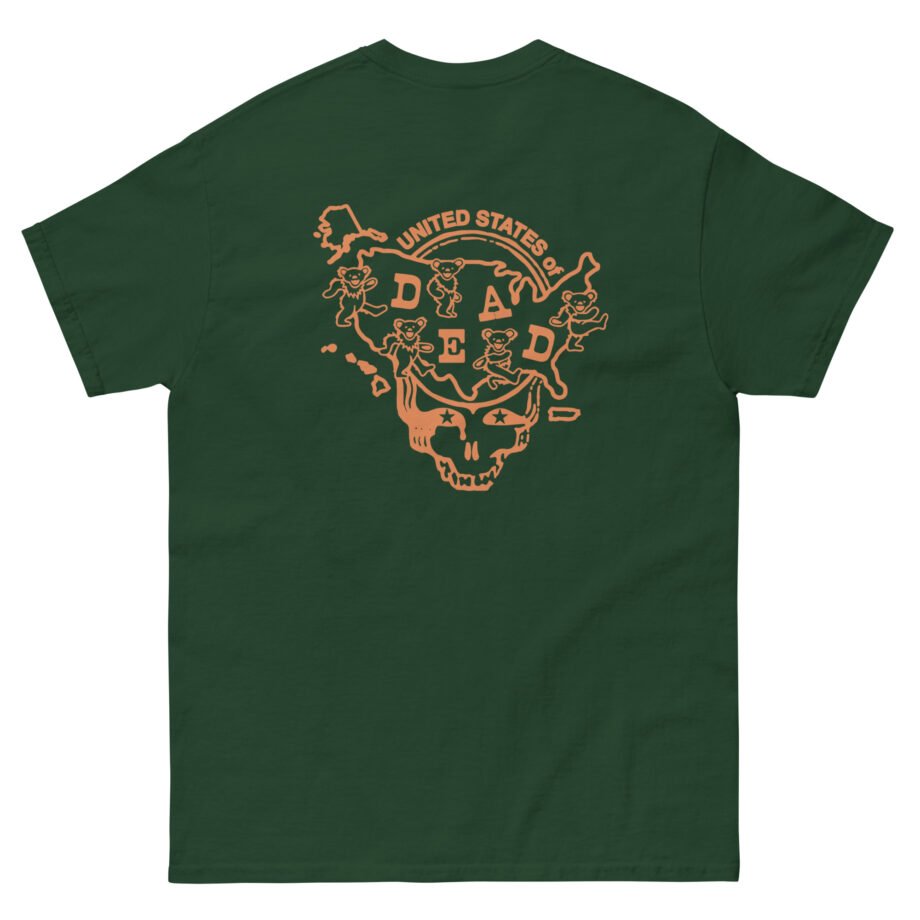 Grateful Dead Illinois United States of Dead Unisex classic tee