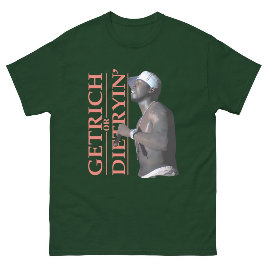 50 Cent Get Rich Logo Unisex classic tee