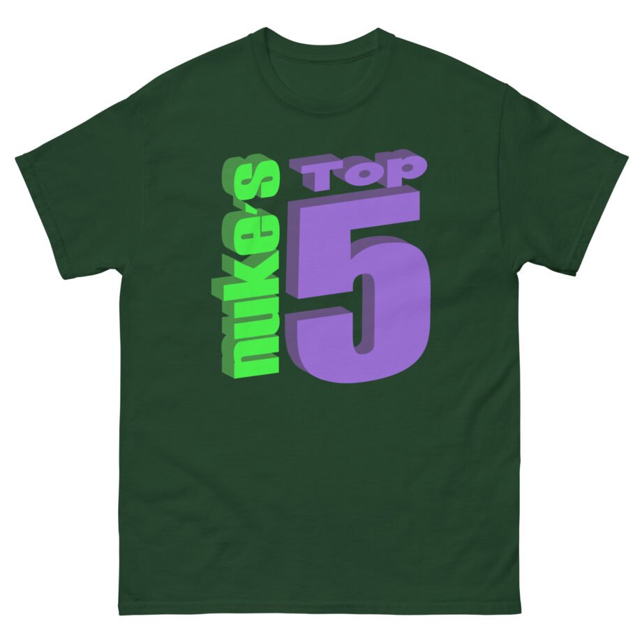 Nukestop5 Checklist Unisex classic tee