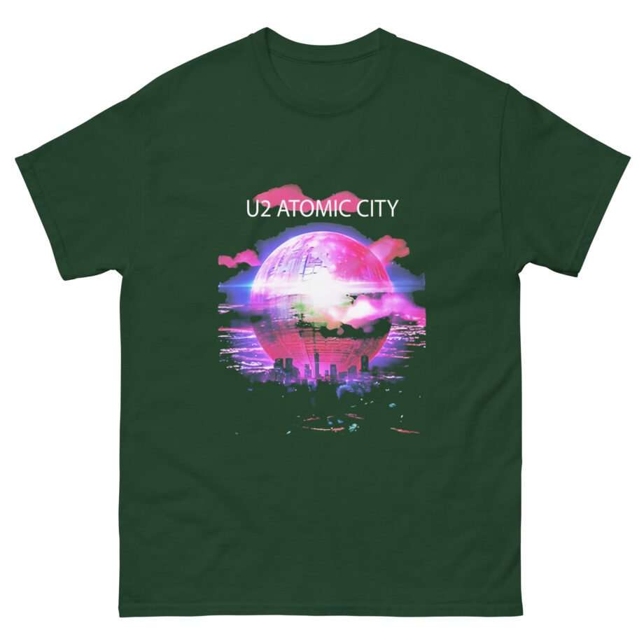 U2 Uv Atomic City Unisex classic tee